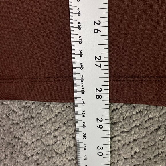 NWOT Wool & Prince Henley Shirt Men's Large Brown Merino Wool Blend - Picture 7 of 7